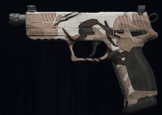 Rendu du camouflage Aride sur Jäger 45